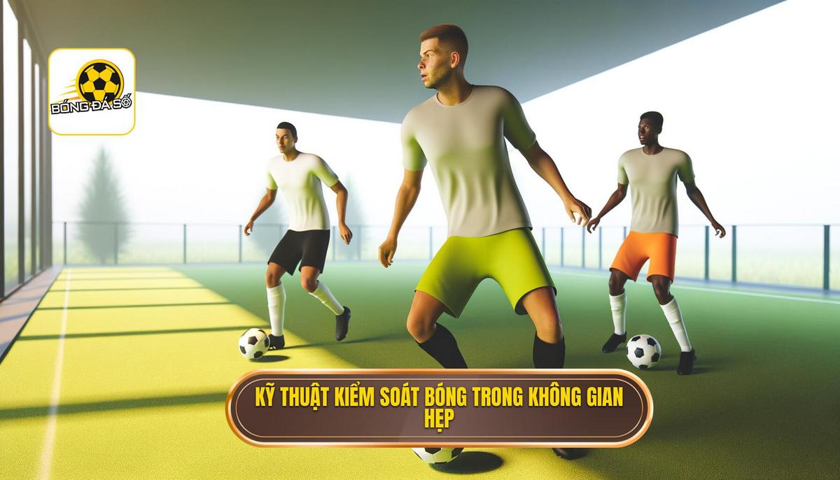 Kỹ thuật kiểm soát bóng trong không gian hẹp 