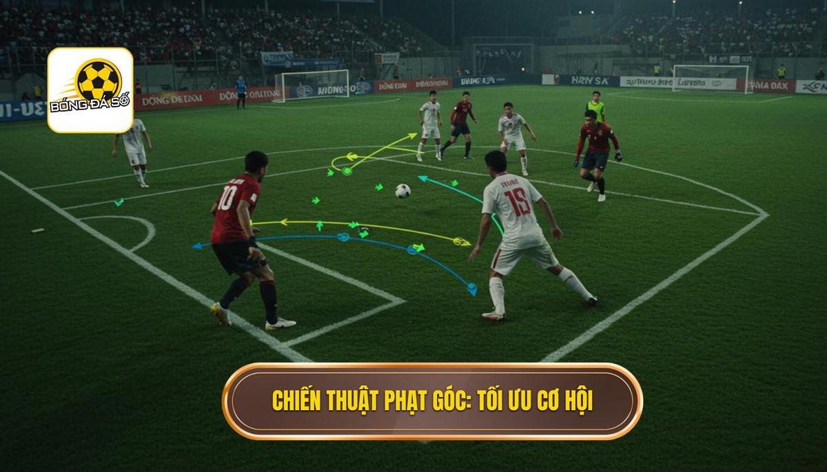 Cách Sút Phạt Góc Hiệu Quả: Bí Quyết Chinh Phục Cột Cờ Góc và Tối Ưu Hóa Cơ Hội Ghi Bàn 2 Phần 2_ Phân Tích Chiến Thuật Phạt Góc – Tối Ưu Hóa Cơ Hội