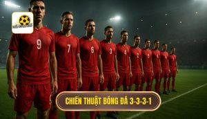 Chiến thuật bóng đá 3-3-3-1