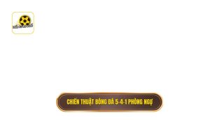 Chiến thuật bóng đá 5-4-1 phòng ngự