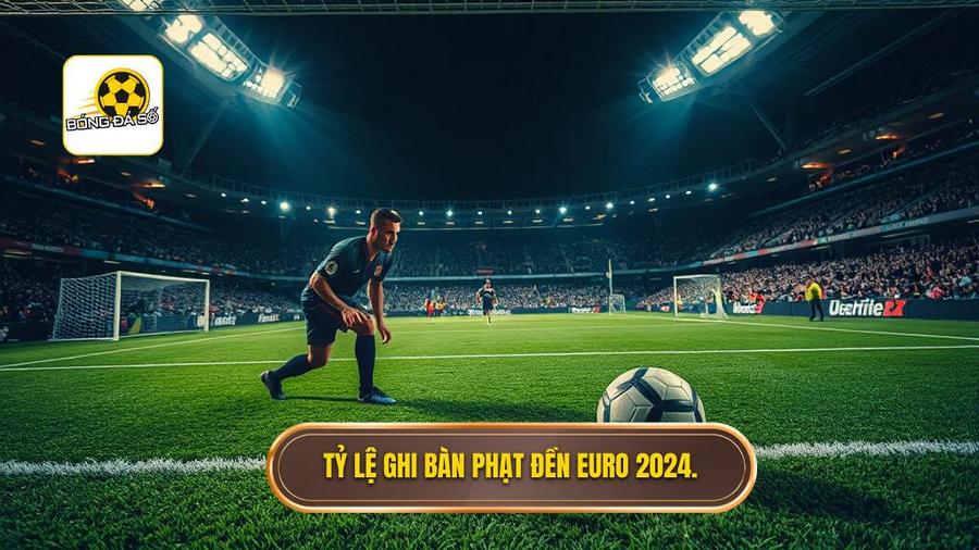 1. Tỷ lệ ghi bàn phạt đền Euro 2024.
