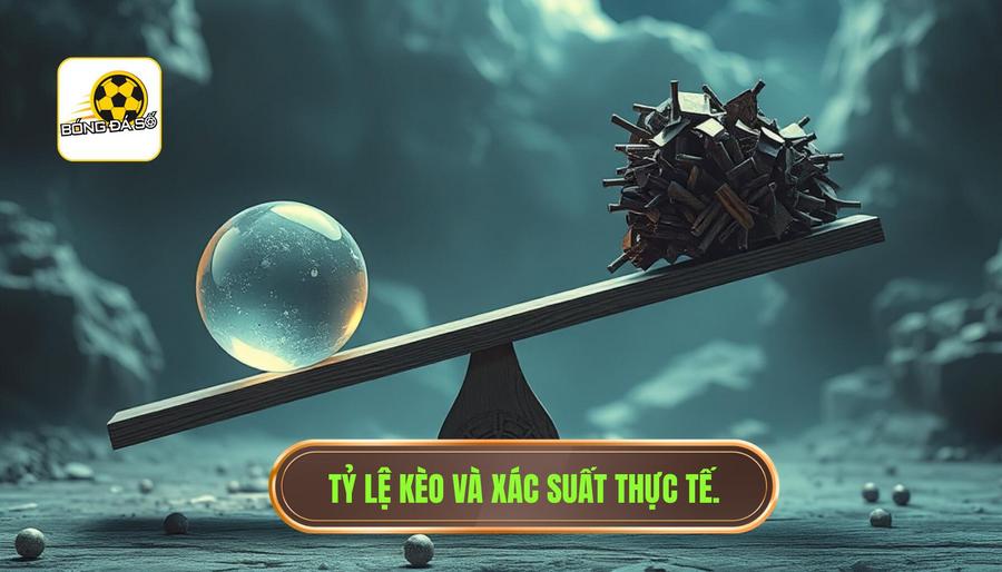 Tỷ lệ kèo không phản ánh hoàn toàn xác suất thực tế