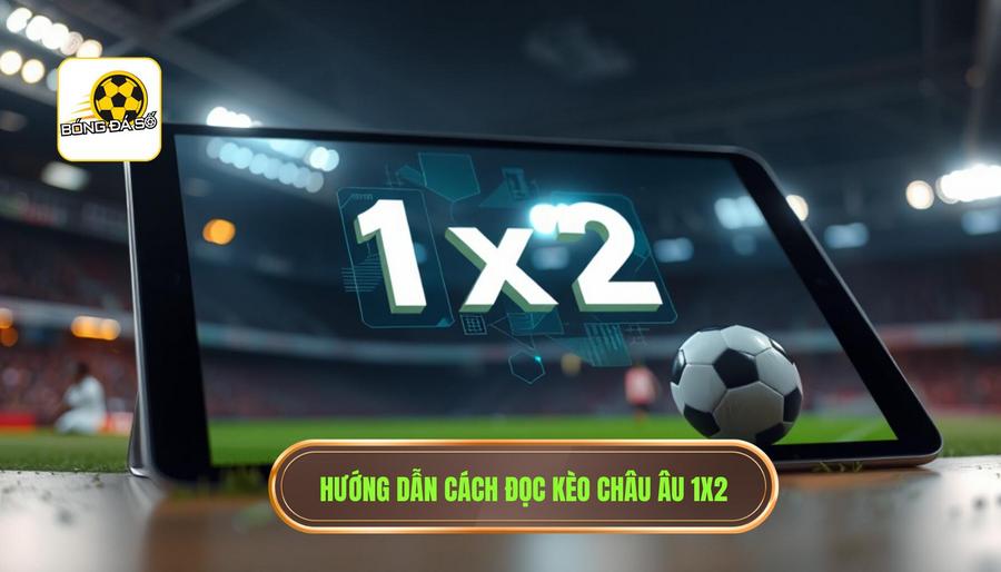 Cách đọc kèo bóng đá trong 5 phút: Bí kíp nằm lòng cho người mới bắt đầu 3 Cách đọc kèo bóng đá Châu Âu (1x2)