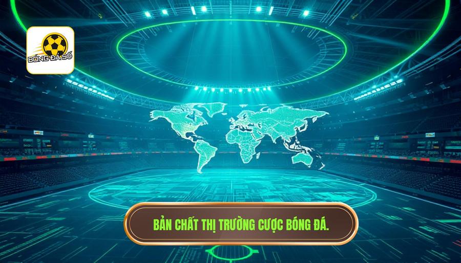 1. Bản chất thị trường cược bóng đá.