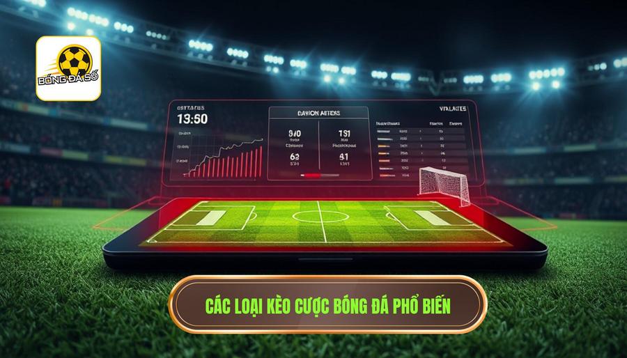 2. Các loại kèo cược bóng đá phổ biến